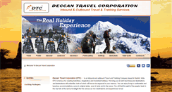 Desktop Screenshot of deccantravel.com